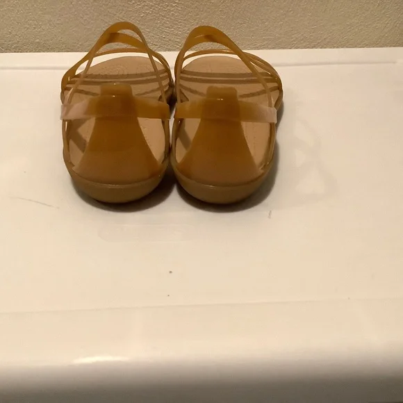 Crocs| Isabella Strappy Sandals, flexible Gemlite™ Straps Iconic Crocs Comfort 7 - Picture 11 of 11